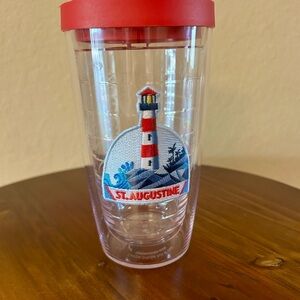 St. Augustine Lighthouse Tervis Tumbler - with red lid